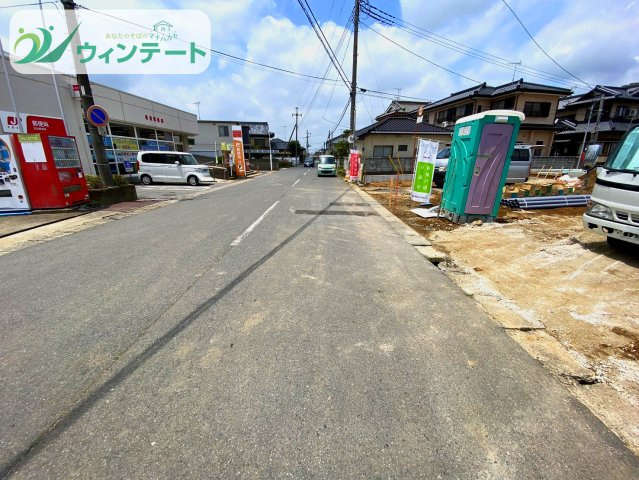 建築の進捗に応じて見学も可能です。現地で暮らしのイメージを膨らませてください。