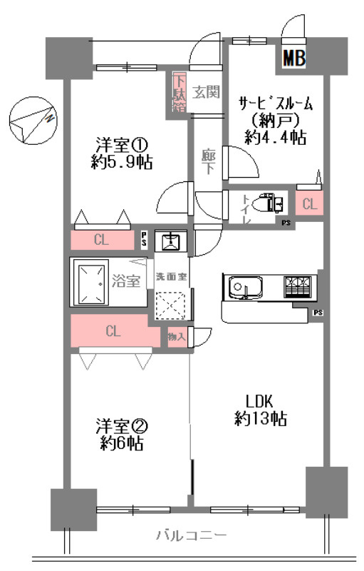 間取り：327002984922
