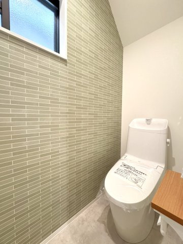 各階にお手洗いを設置しているので、朝の忙しい時間帯もバタバタせずに準備が進みます。