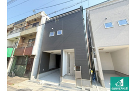 大阪市平野区加美鞍作　新築一戸建ての外観