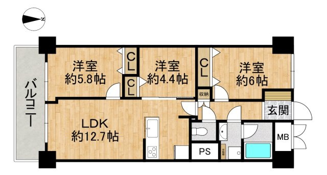 間取り：327002684787