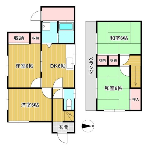 間取り：308000174395