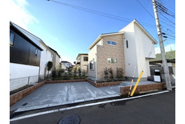 八王子市　散田町　新築未入居戸建ての外観