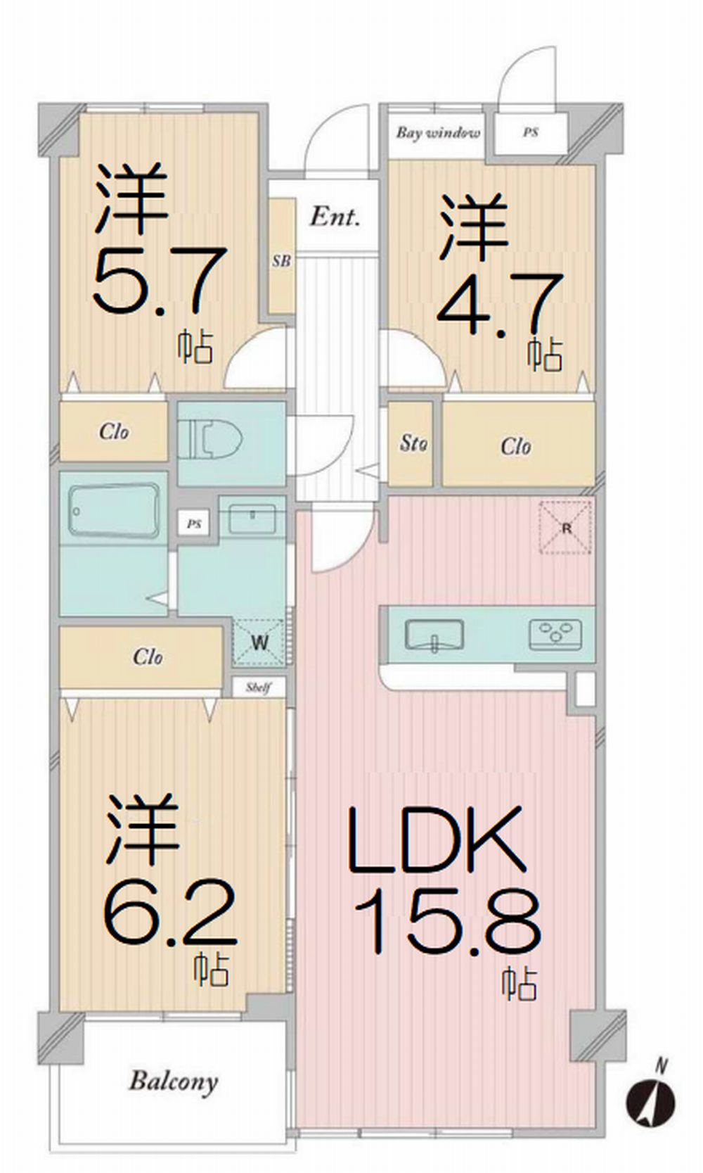 間取り：312001307842