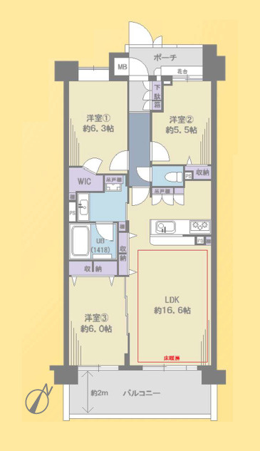 間取り：314002685504