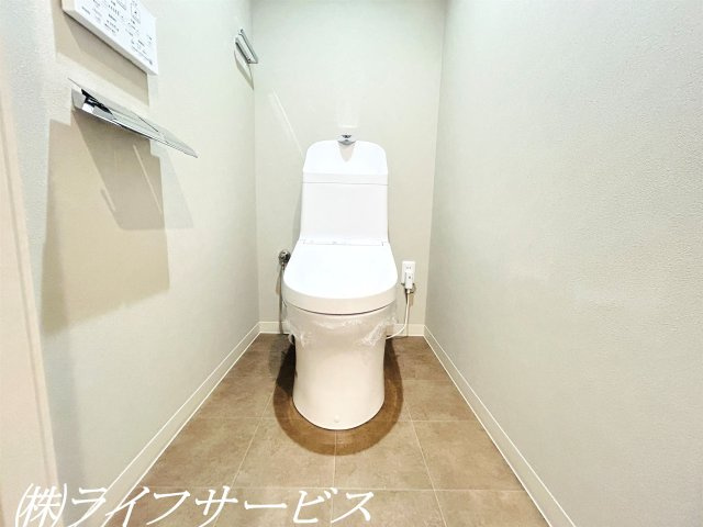 温水洗浄便座付トイレ新調