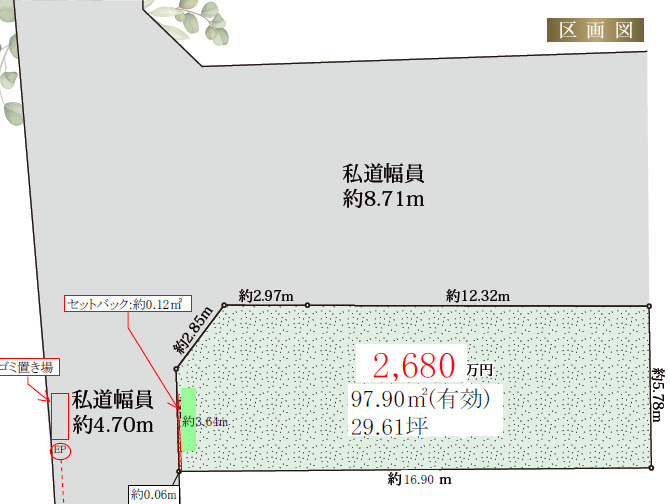 区画図