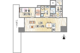 ジオタワー堺筋本町の間取り