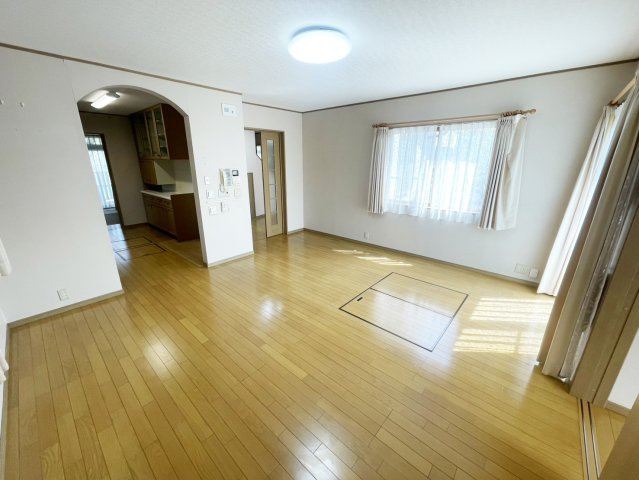 LDK約15帖です。