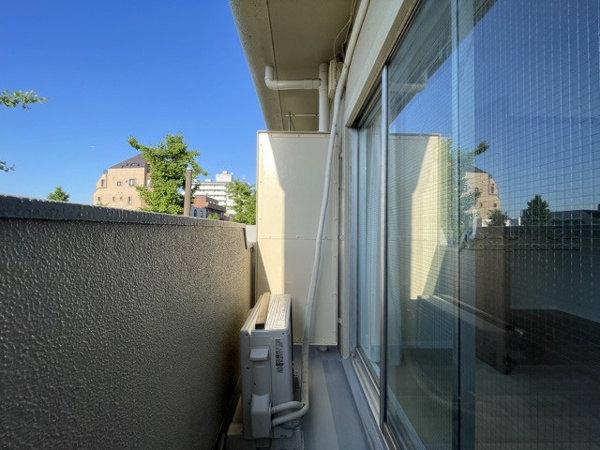 シャンボール南高円寺のバルコニー