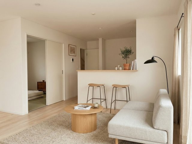 【リビング】16.7帖のリビングです。ご家族でゆったり寛げる空間に。※画像はイメージです