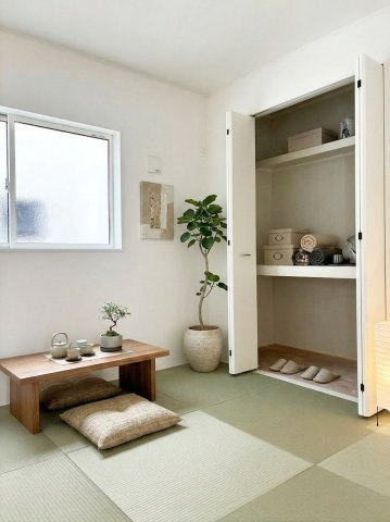 【和室】　リビング横の和室スペースは来客時にぴったり。※画像はイメージです