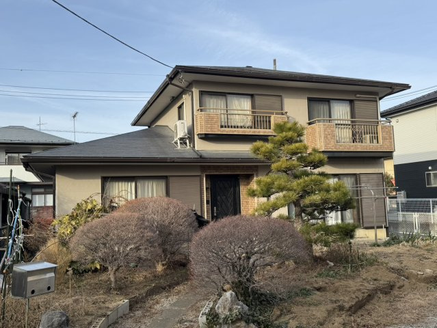 綺麗なお庭付き