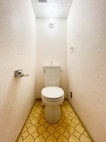 トイレもきれいです