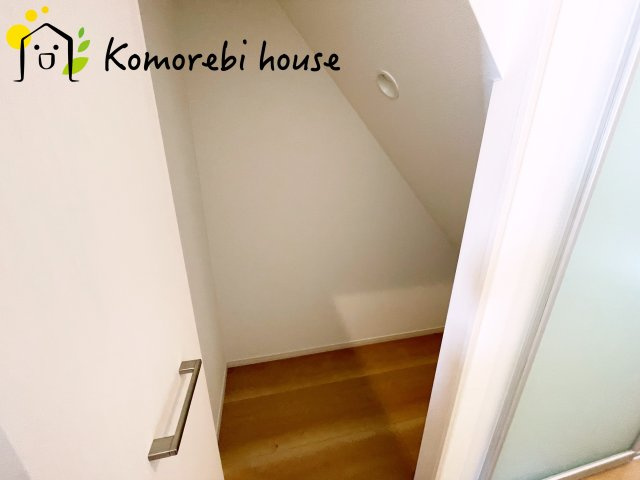 ちょっとした収納スペースも充実しています