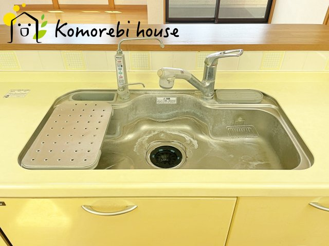 コンパクトなキッチンで掃除もラクラク
