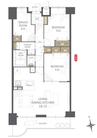 間取り：326000233010