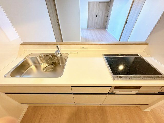 浄水器付き、IHクッキングヒーターになります！