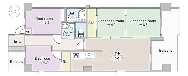 間取り：323000509011