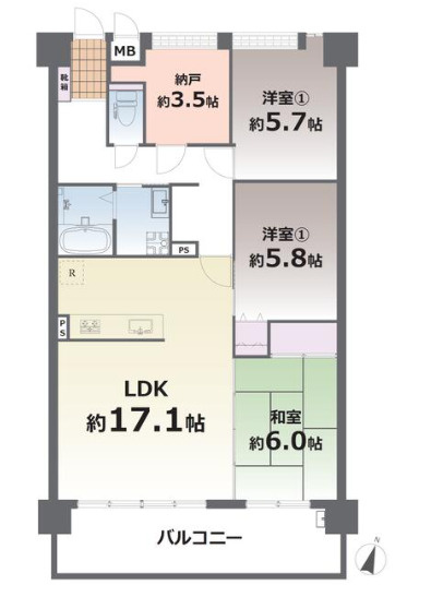 間取り：343000090959