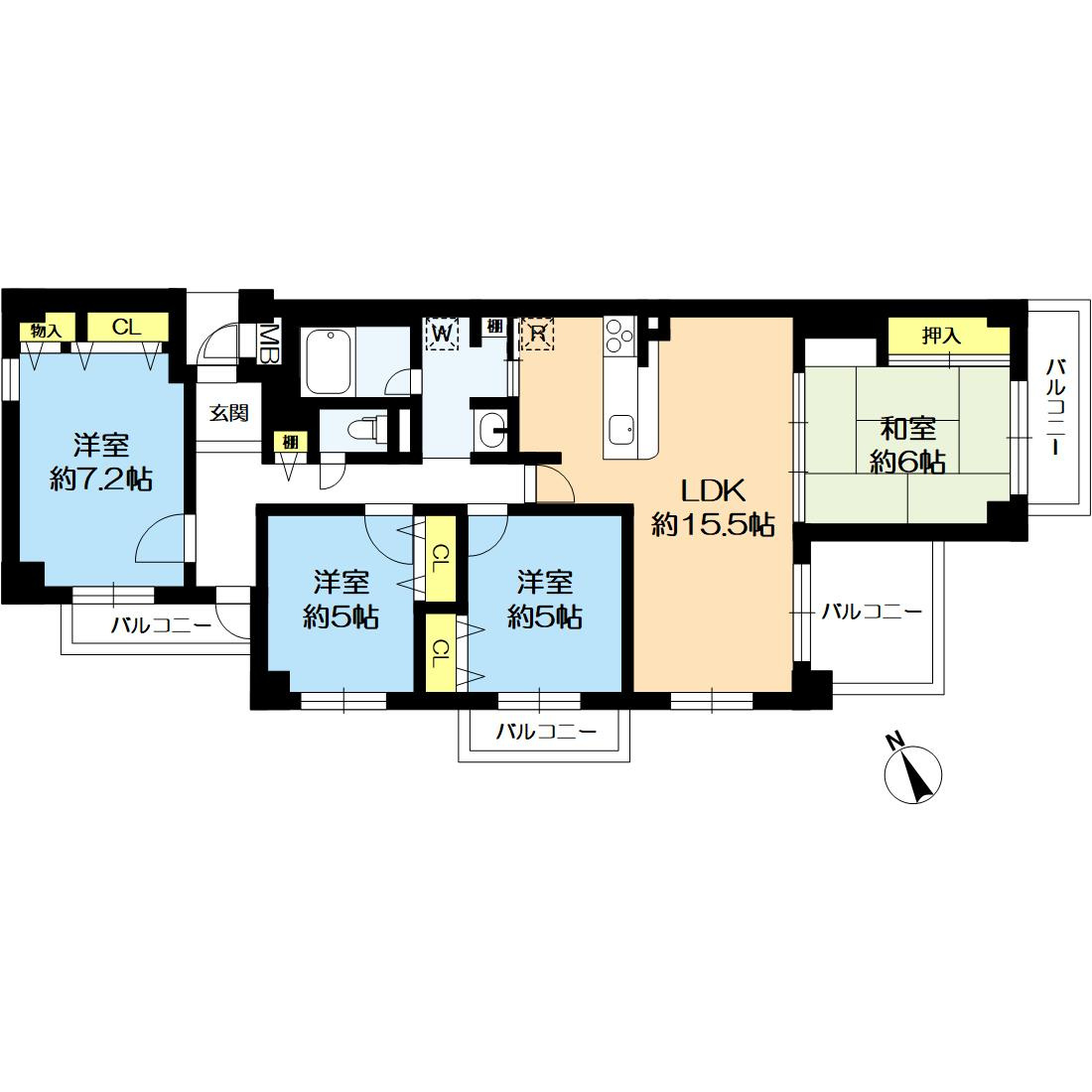 間取り：328000625827