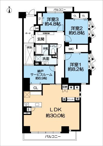 間取り：328000683026