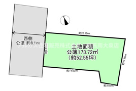 群馬県藤岡市鬼石 土地 八高線 丹荘の間取り