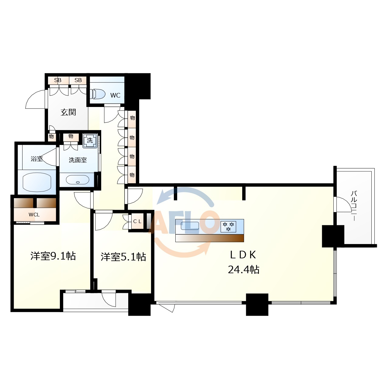 間取り：327002137390