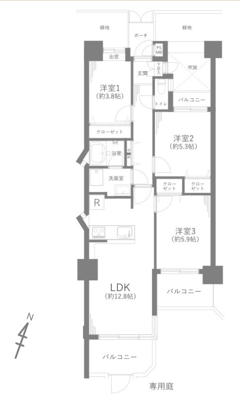 間取り：311002351619