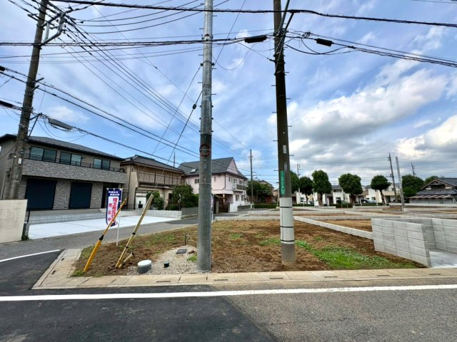 ■C区画　■自由設計で理想の住まいを実現できる注文住宅用地！　■現地と合わせて当社施工現場のご見学も可能です！