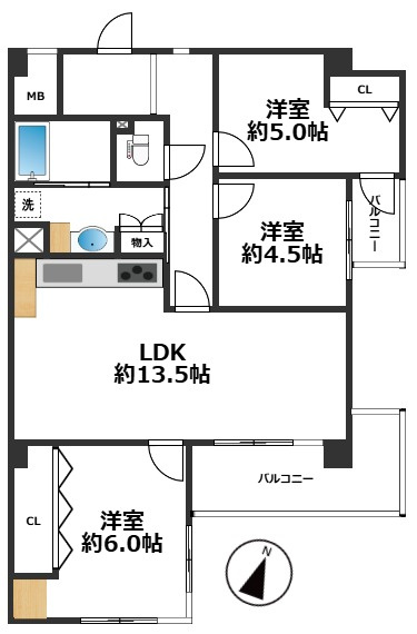 間取り：328000651988