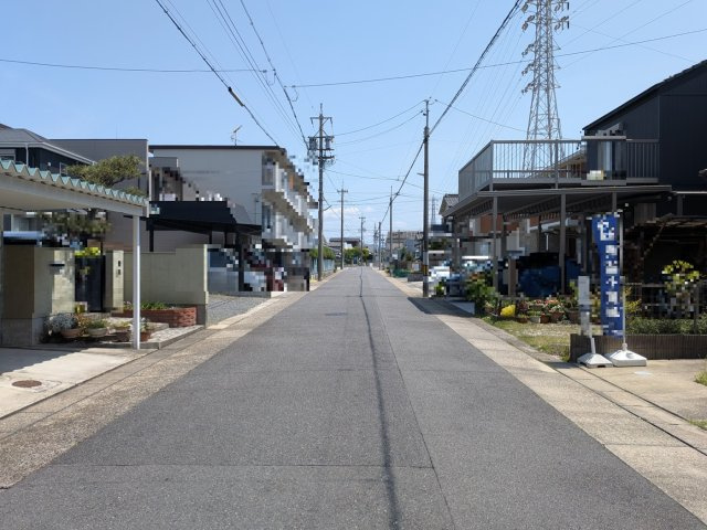 現地前面道路（2026年4月）撮影