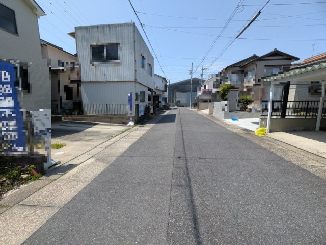 現地前面道路（2026年4月）撮影