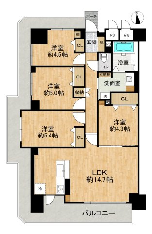 間取り：327002343124