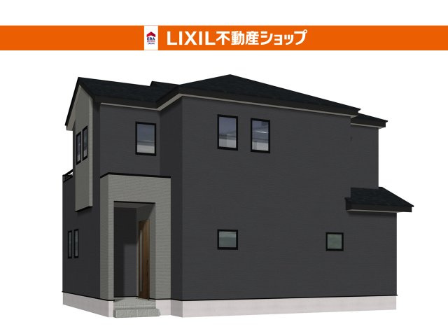 完成予想図。2026年7月完成予定。完成前でも同仕様物件のご案内が可能。お気軽にご連絡下さい。