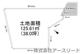 大阪市東淀川区大桐5丁目の区画図