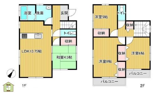 間取り：311002391763