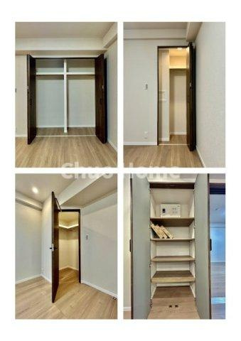 居室にはクローゼットを完備し、自由度の高い家具の配置が叶うシンプルな空間です。お子様の成長と必要になる子供部屋を与えるにはぴったりの間取りですね。
