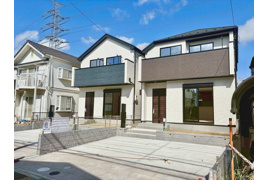 小学校徒歩5分　SIC　ZEH水準の長期優良住宅　市川市南大野2　全2棟　2号棟の外観