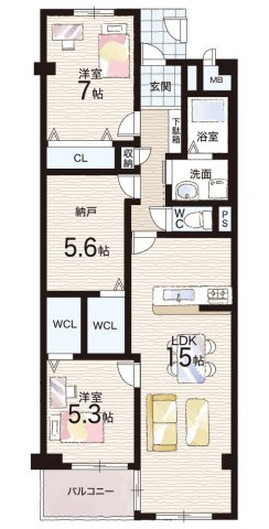 間取り：327002636736
