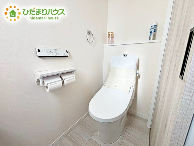 トイレは1F、2F共に完備！取り合いになることがありませんね(^^)/