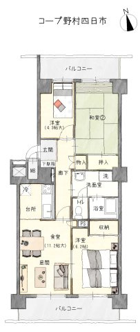 間取り：324000026166