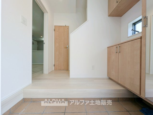 きれいな玄関です