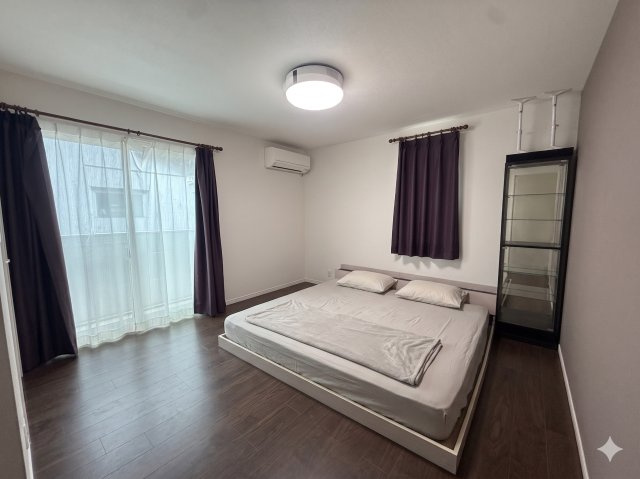 【B区画】8帖の主寝室でゆっくりと過ごせます！