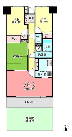 間取り：311002482109
