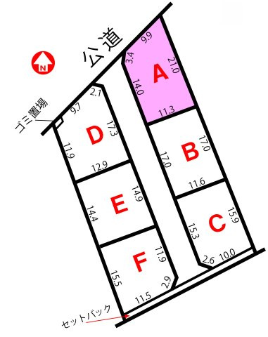 区画図