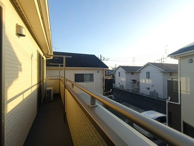 広々としたバルコニーです