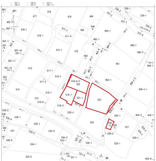 区画図：320000025801