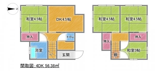 間取り：346000044743