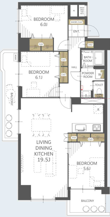 間取り：328000624196